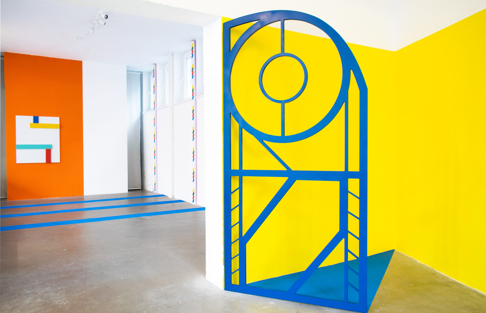 Ana Kostova Von einem Raum zum anderen Rauminstallation 2023 Foto Ana Kostova