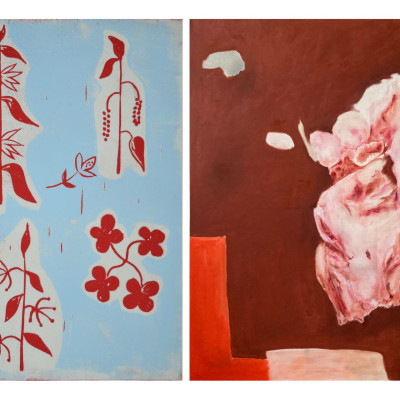 Collage Ausstellungseroeffnung Bungsberg