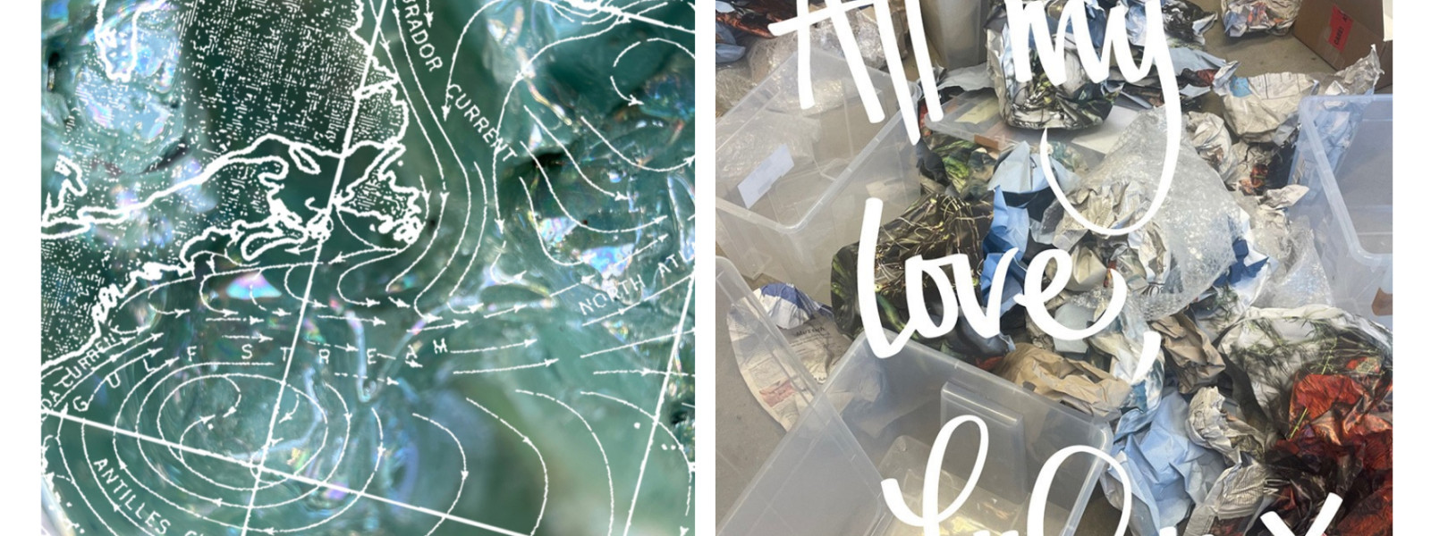 Collage Trittau Heart of Glasses Atelierhaus