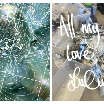 Collage Trittau Heart of Glasses Atelierhaus