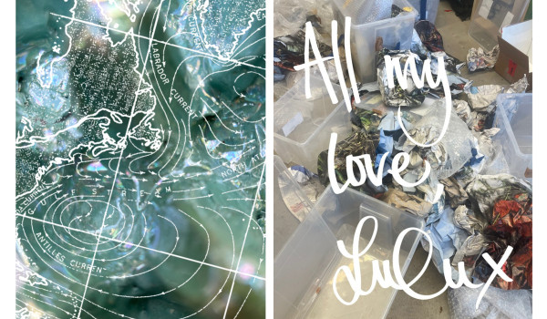 Collage Trittau Heart of Glasses Atelierhaus