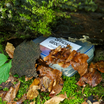 Geocaching Canva lizenzfreie Nutzung