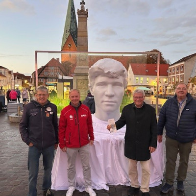 Gruppenfoto mit Olaf