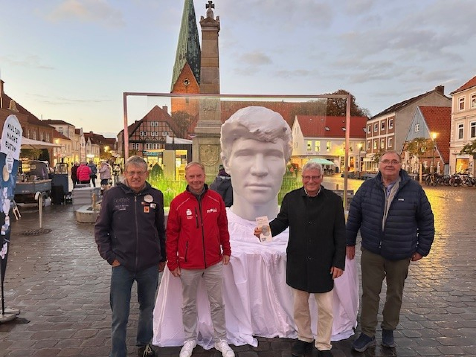 Gruppenfoto mit Olaf