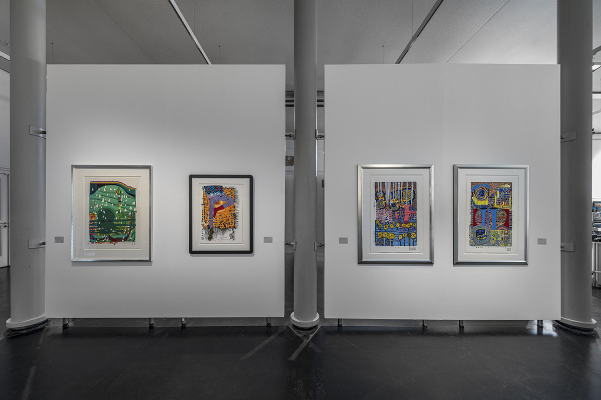 Installationsansicht Hundertwasser Mundt2