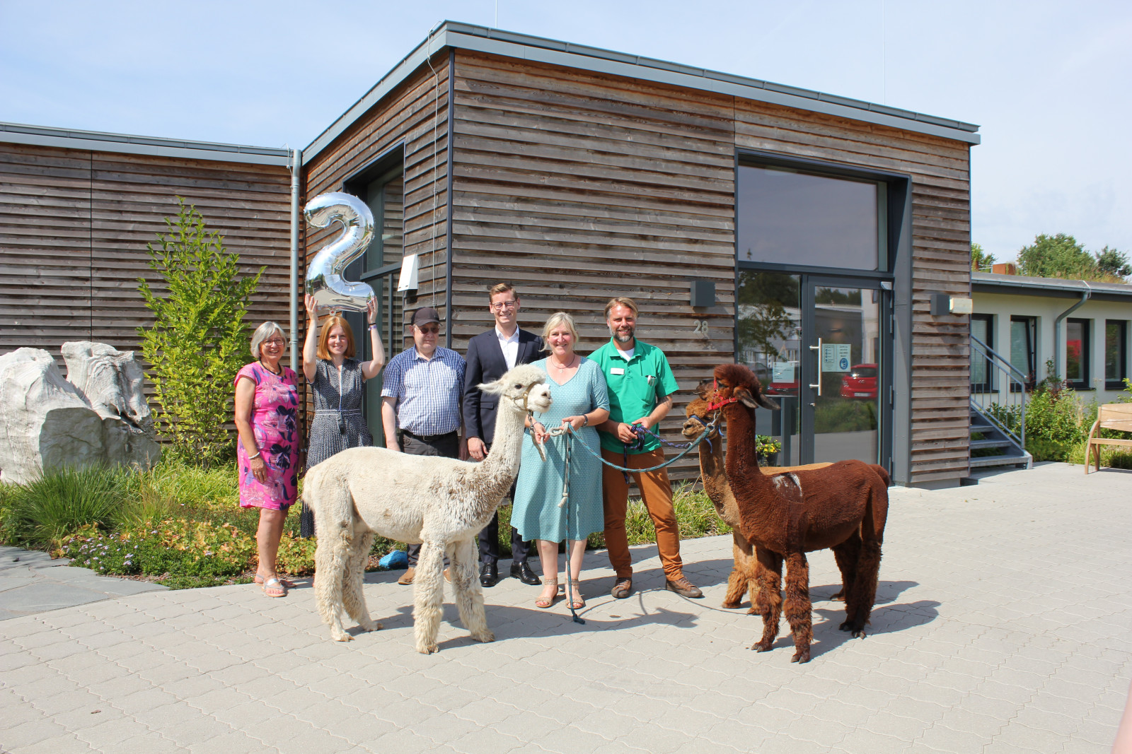 Pressefoto Hospiz Lebensweg feiert zweijaehriges Bestehen Stiftungen Sparkasse Holstein