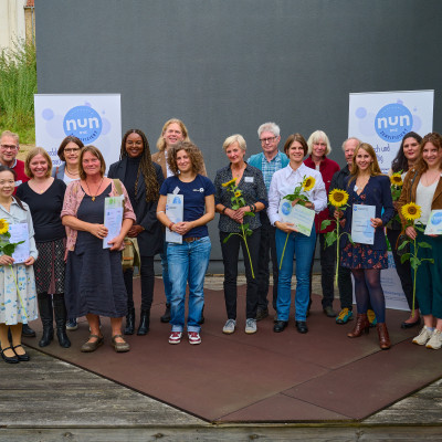 Pressefoto Verleihung der nun Zertifikate 2022 nun Geschaeftsstelle Schleswig Holstein