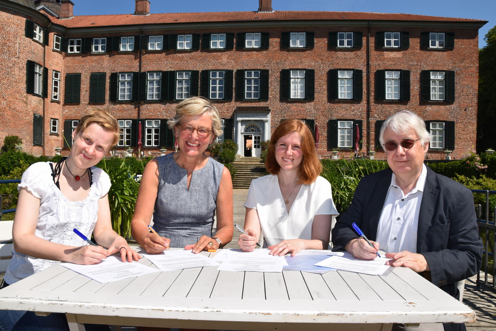 Unterschrift Schloss Eutin Bildungsspass 2019