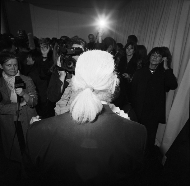 VolkerHinz Karl.Lagerfeld.back.1998 Kopie